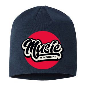 Music is Medicine Sustainable Beanie