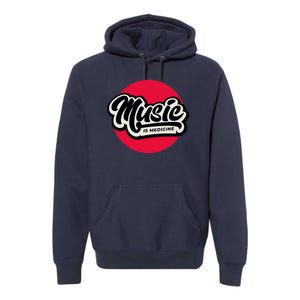 Music is Medicine Premium Hoodie