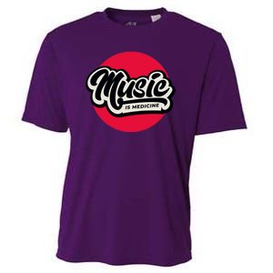 Music is Medicine Cooling Performance Crew T-Shirt