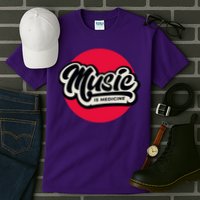 Music is Medicine Tall T-Shirt