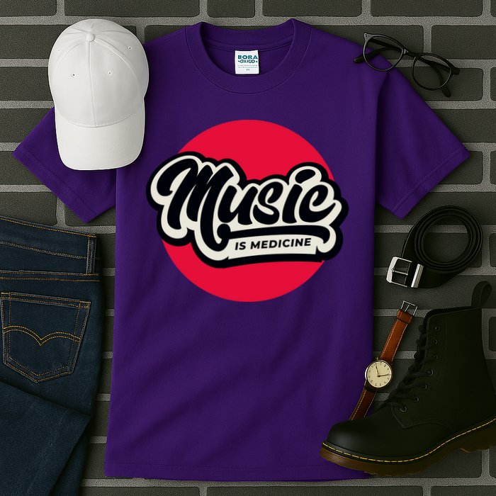 Music is Medicine Tall T-Shirt