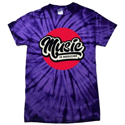 Music is Medicine Tie-Dye T-Shirt