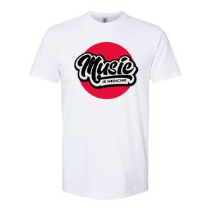 Music is Medicine Softstyle CVC T-Shirt