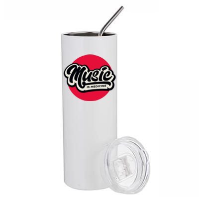 Music is Medicine Stainless Steel Tumbler