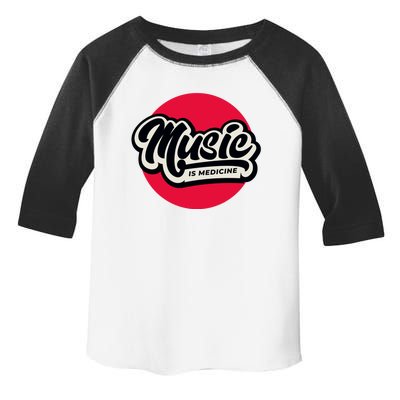 Music is Medicine Toddler Fine Jersey T-Shirt