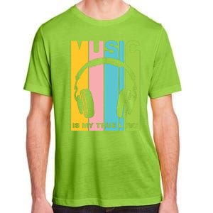 Music Is My True Love Adult ChromaSoft Performance T-Shirt