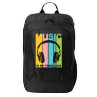 Music Is My True Love City Backpack