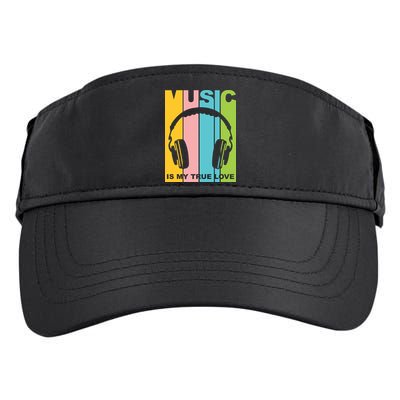 Music Is My True Love Adult Drive Performance Visor