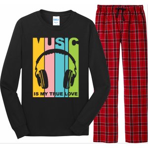 Music Is My True Love Long Sleeve Pajama Set