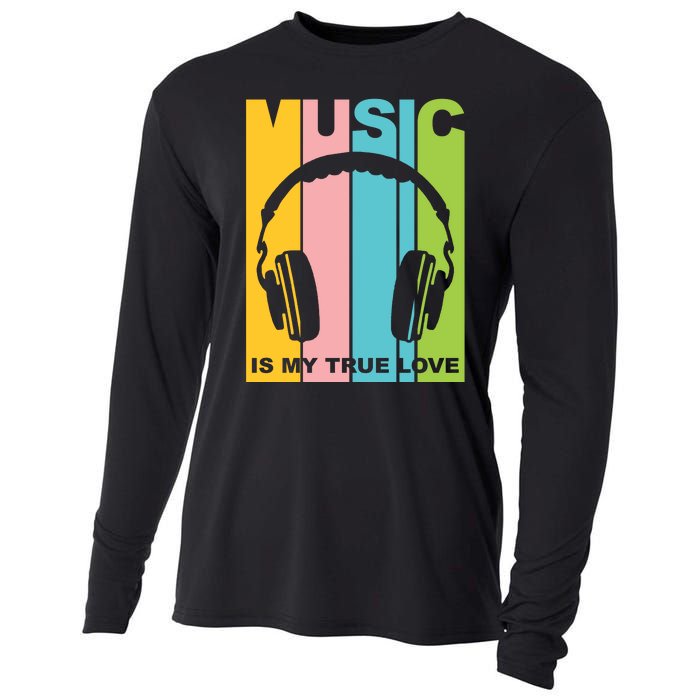 Music Is My True Love Cooling Performance Long Sleeve Crew