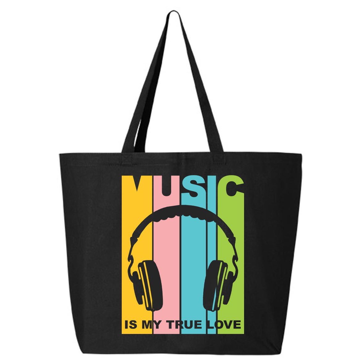 Music Is My True Love 25L Jumbo Tote