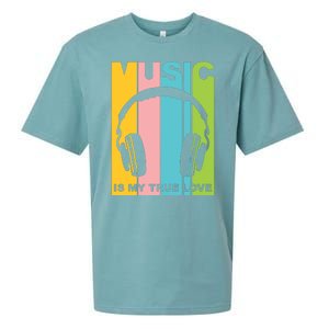 Music Is My True Love Sueded Cloud Jersey T-Shirt