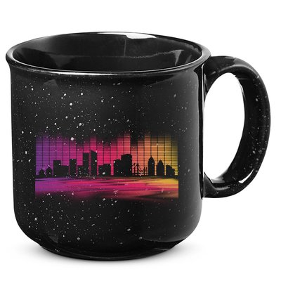 Music Skyline 15oz Campfire Ceramic Mug