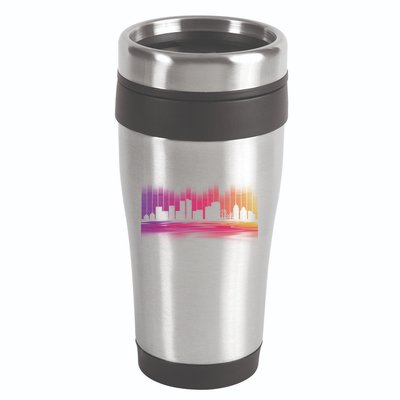 Music Skyline 16oz Travel Tumbler
