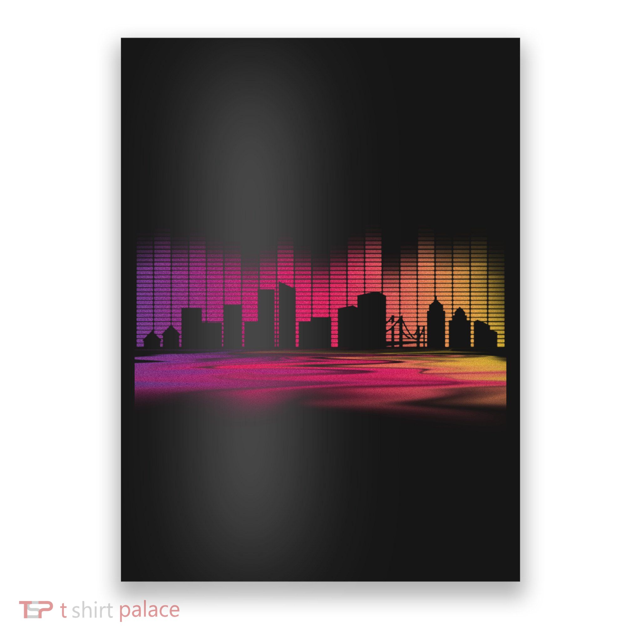 Music Skyline Poster