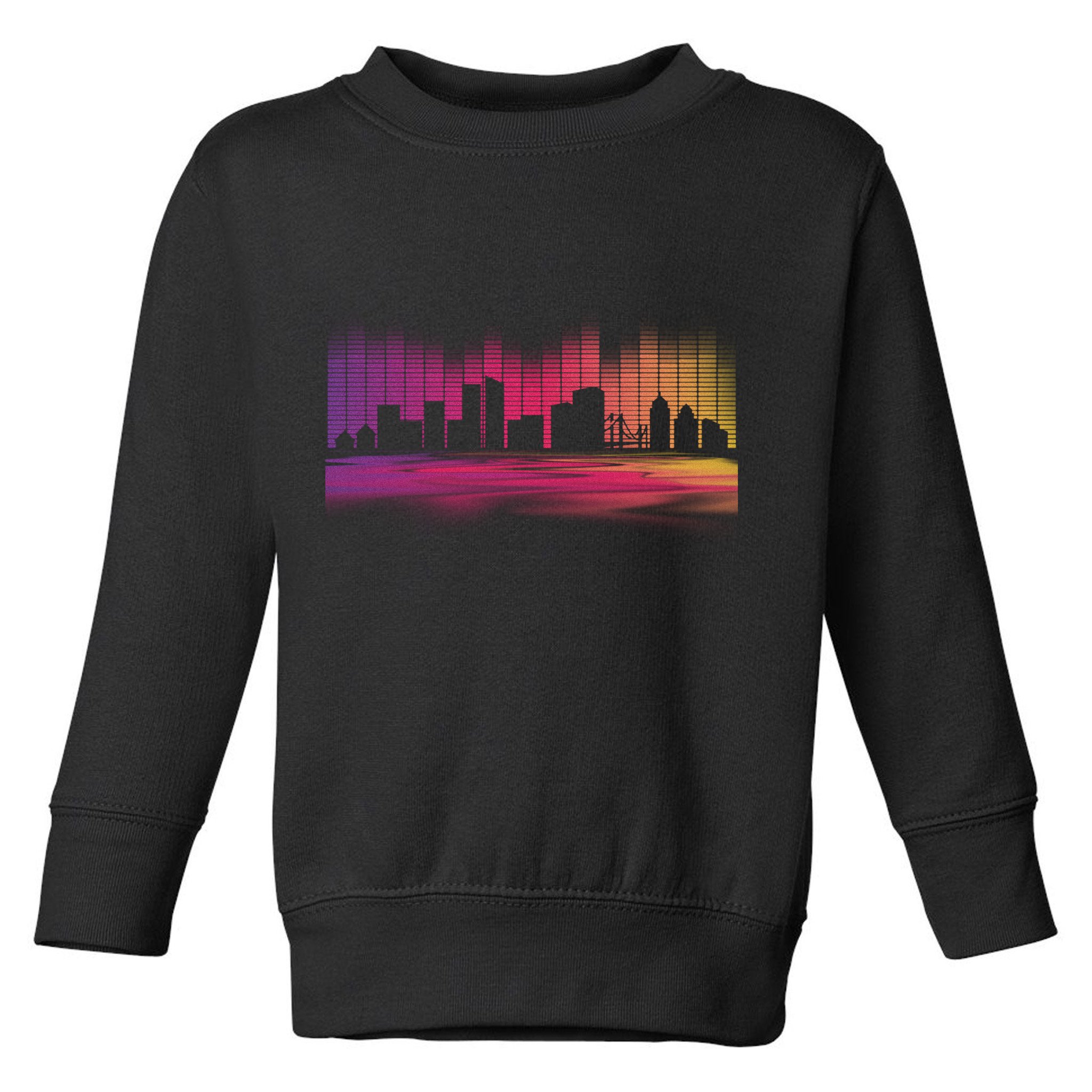 Music Skyline Toddler Sweatshirt
