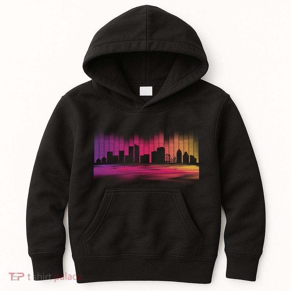Music Skyline Kids Hoodie