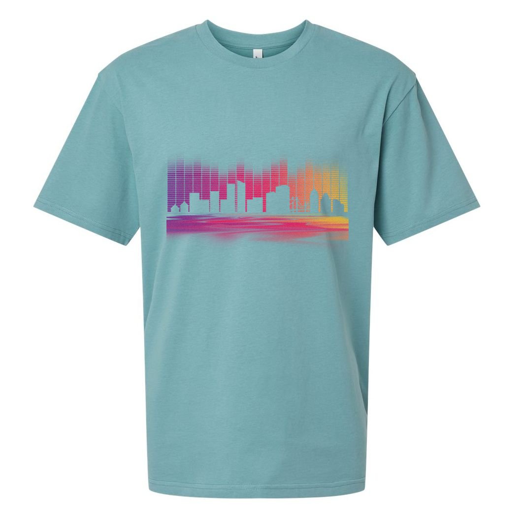 Music Skyline Sueded Cloud Jersey T-Shirt