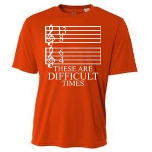 Music Teacher These Are Difficult Times Cooling Performance Crew T-Shirt