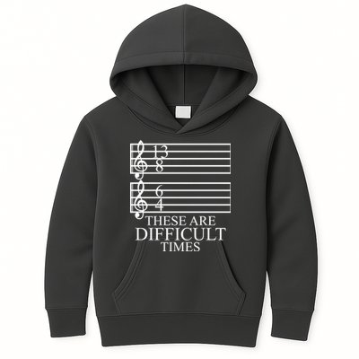 Music Teacher These Are Difficult Times Kids Hoodie