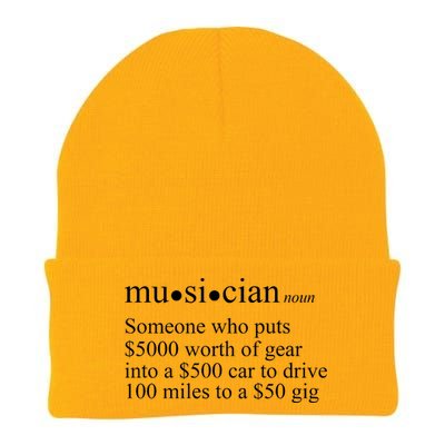 Musician Definition Knit Cap Winter Beanie