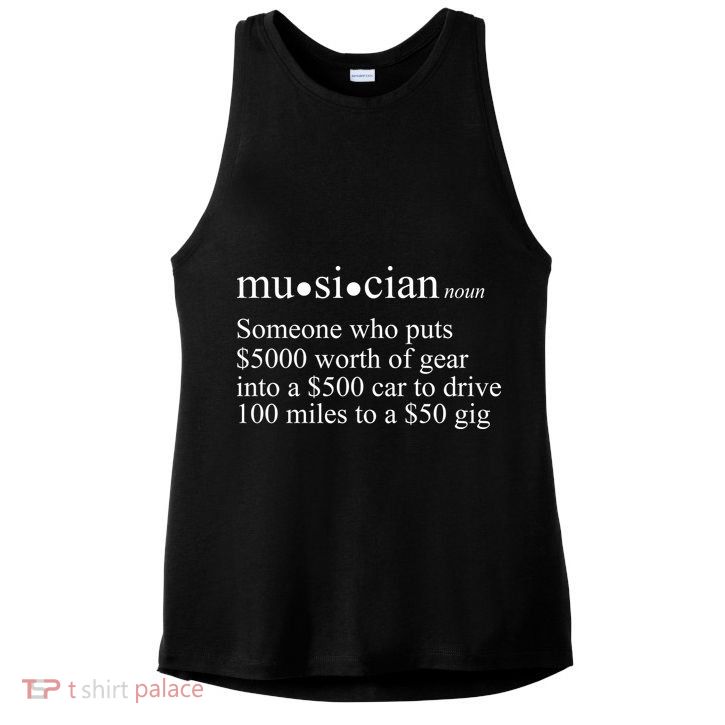 Musician Definition Ladies PosiCharge Tri-Blend Wicking Tank