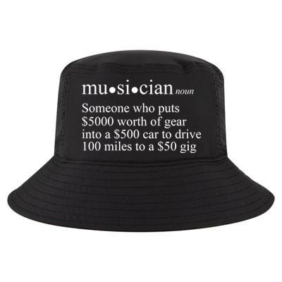 Musician Definition Cool Comfort Performance Bucket Hat