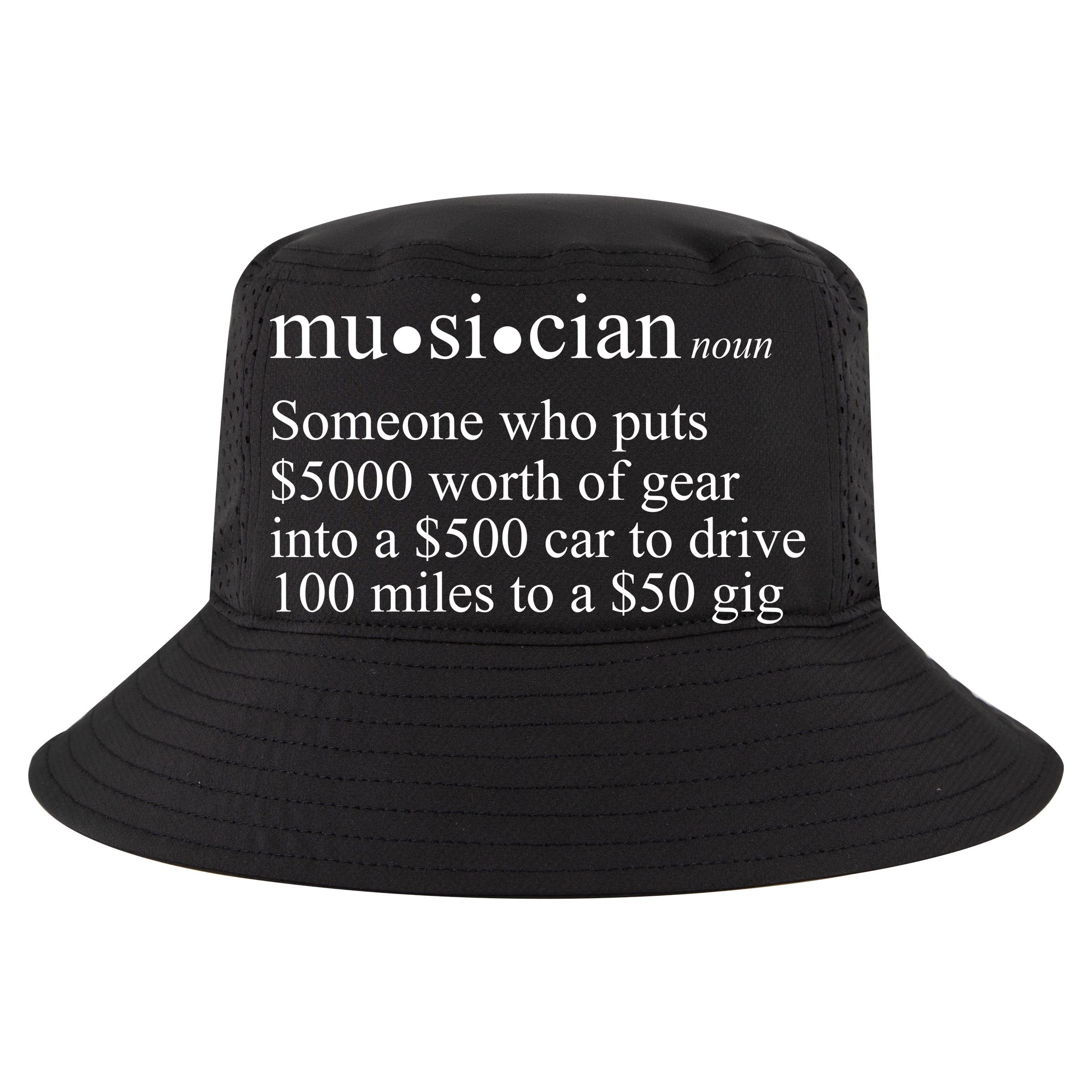 Musician Definition Sustainable Bucket Hat