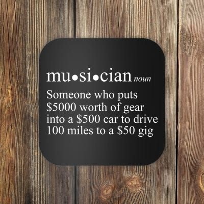 Musician Definition Coaster