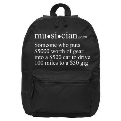 Musician Definition 16 in Basic Backpack