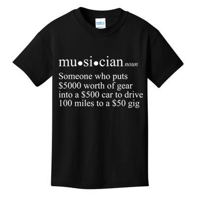 Musician Definition Kids T-Shirt