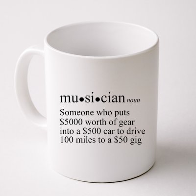 Musician Definition Coffee Mug