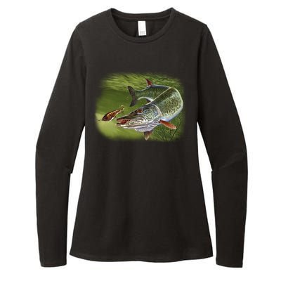 Muskie Womens CVC Long Sleeve Shirt