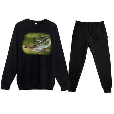 Muskie Premium Crewneck Sweatsuit Set