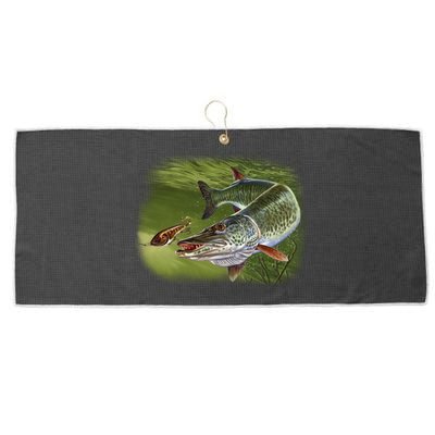 Muskie Large Microfiber Waffle Golf Towel