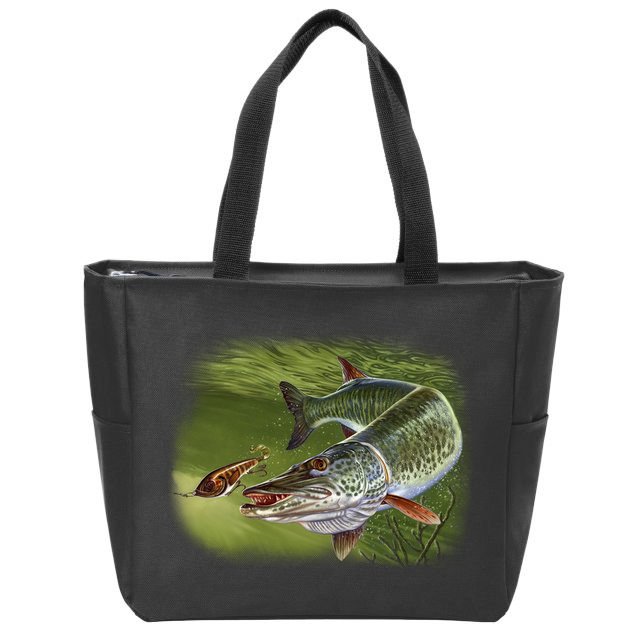 Muskie Zip Tote Bag