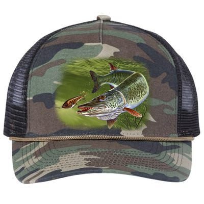 Muskie Retro Rope Trucker Hat Cap