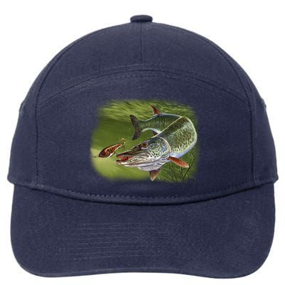 Muskie 7-Panel Snapback Hat