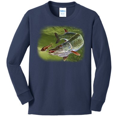 Muskie Kids Long Sleeve Shirt