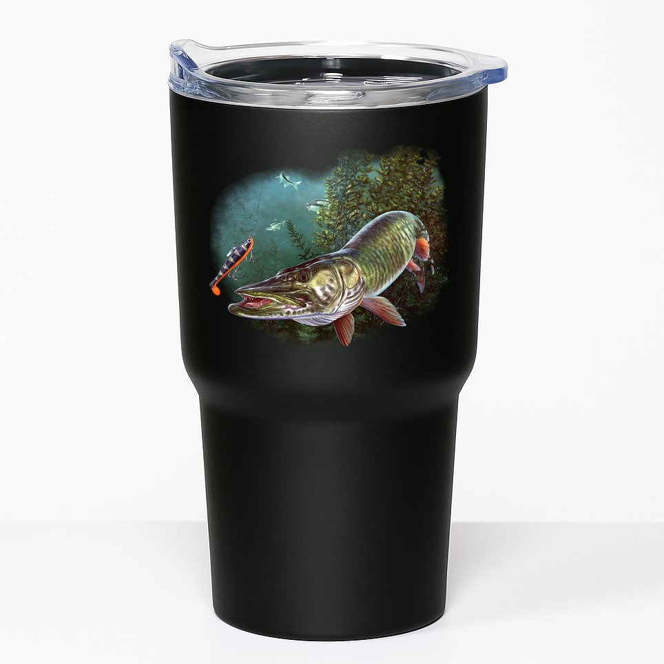 Musky Chase Fishing Tumbler