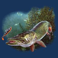Musky Chase Fishing Cool Comfort Performance Bucket Hat
