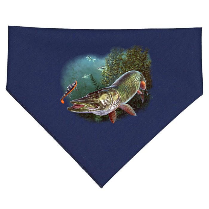 Musky Chase Fishing USA-Made Doggie Bandana