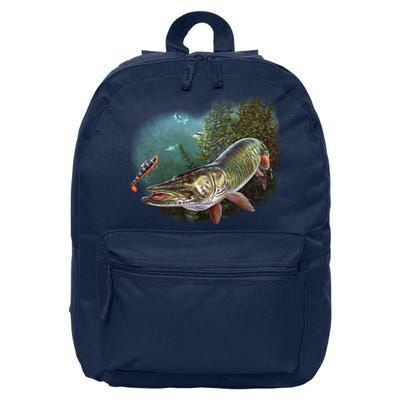 Musky Chase Fishing 16 in Basic Backpack