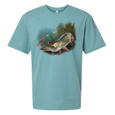 Musky Chase Fishing Sueded Cloud Jersey T-Shirt