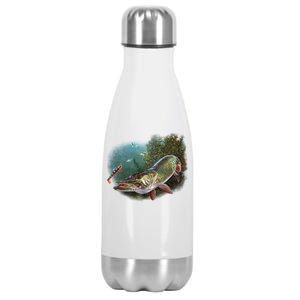 Musky Chase Fishing Stainless Steel Insulated Water Bottle