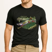 Musky Escape Route Fishing Cooling Performance Crew T-Shirt