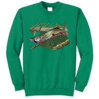 Musky Escape Route Fishing Sweatshirt