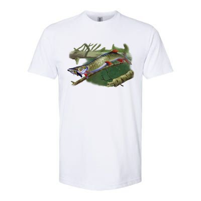 Musky Escape Route Fishing Softstyle® CVC T-Shirt