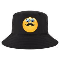 Mustache Emoji Smiley Face Cool Comfort Performance Bucket Hat