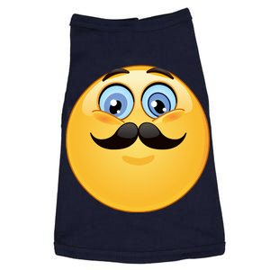 Mustache Emoji Smiley Face Doggie Tank